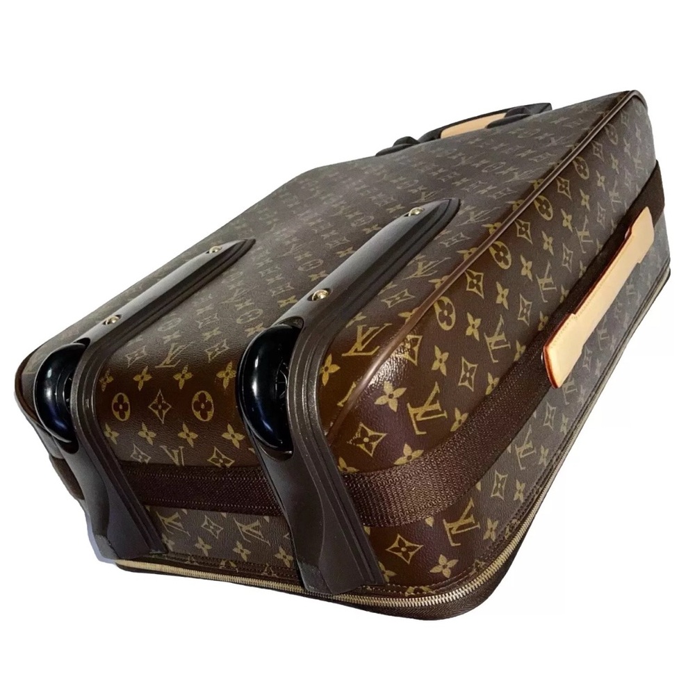 Louis Vuitton Pegase 55 Monogram Suitcase 💝 Excellent Classic Carry on - Picture 10 of 15